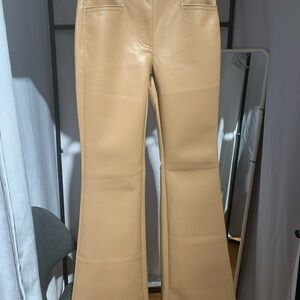 Women's Tan Flared Pants Wilfred